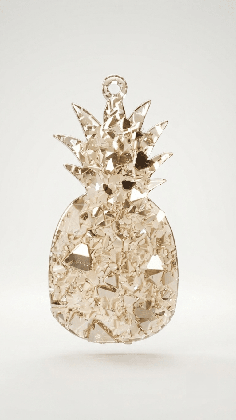 Crystal Pineapple Silicone Mold - Ideas Decor Shop