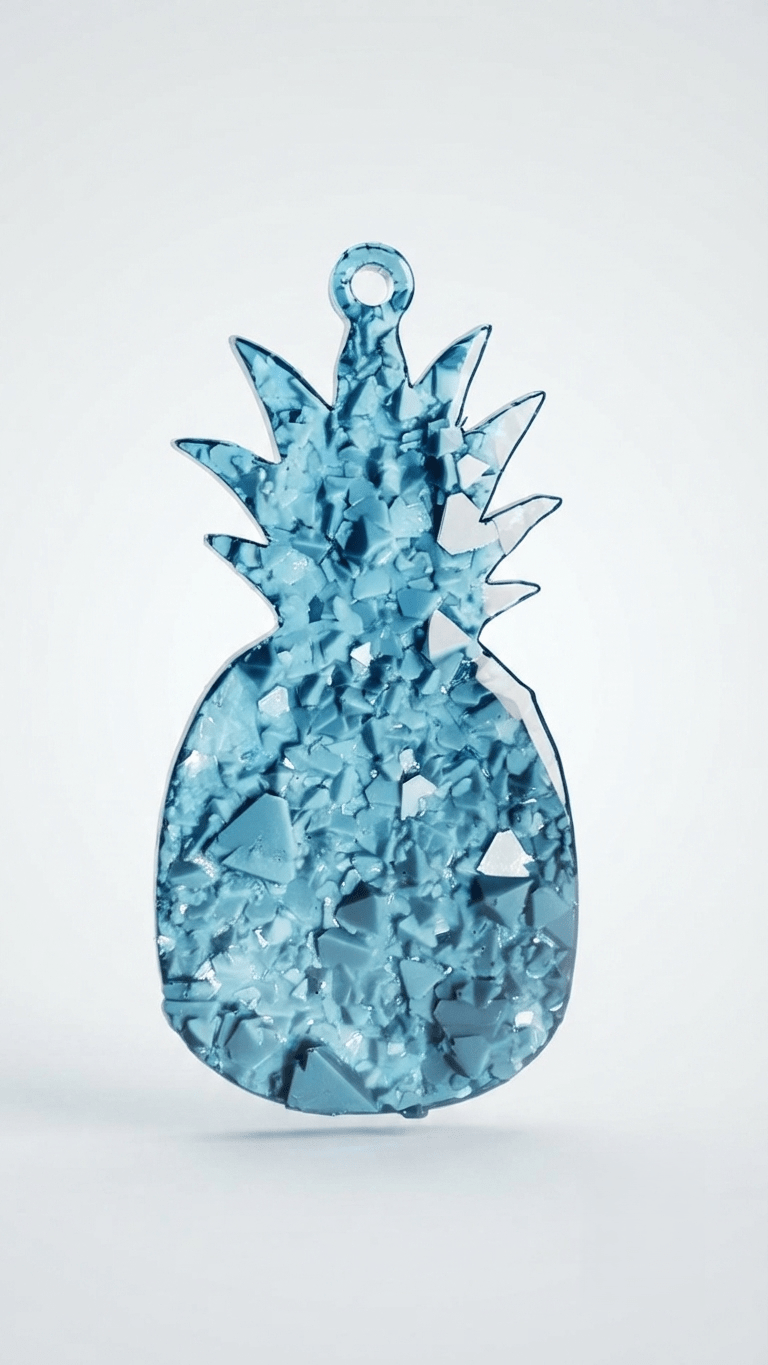 Crystal Pineapple Silicone Mold - Ideas Decor Shop