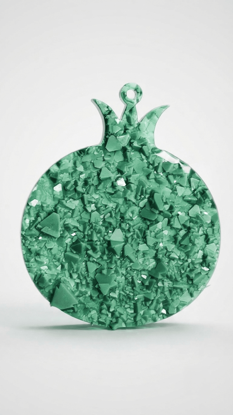 Crystal Pomegranate Silicone Mold - Ideas Decor Shop