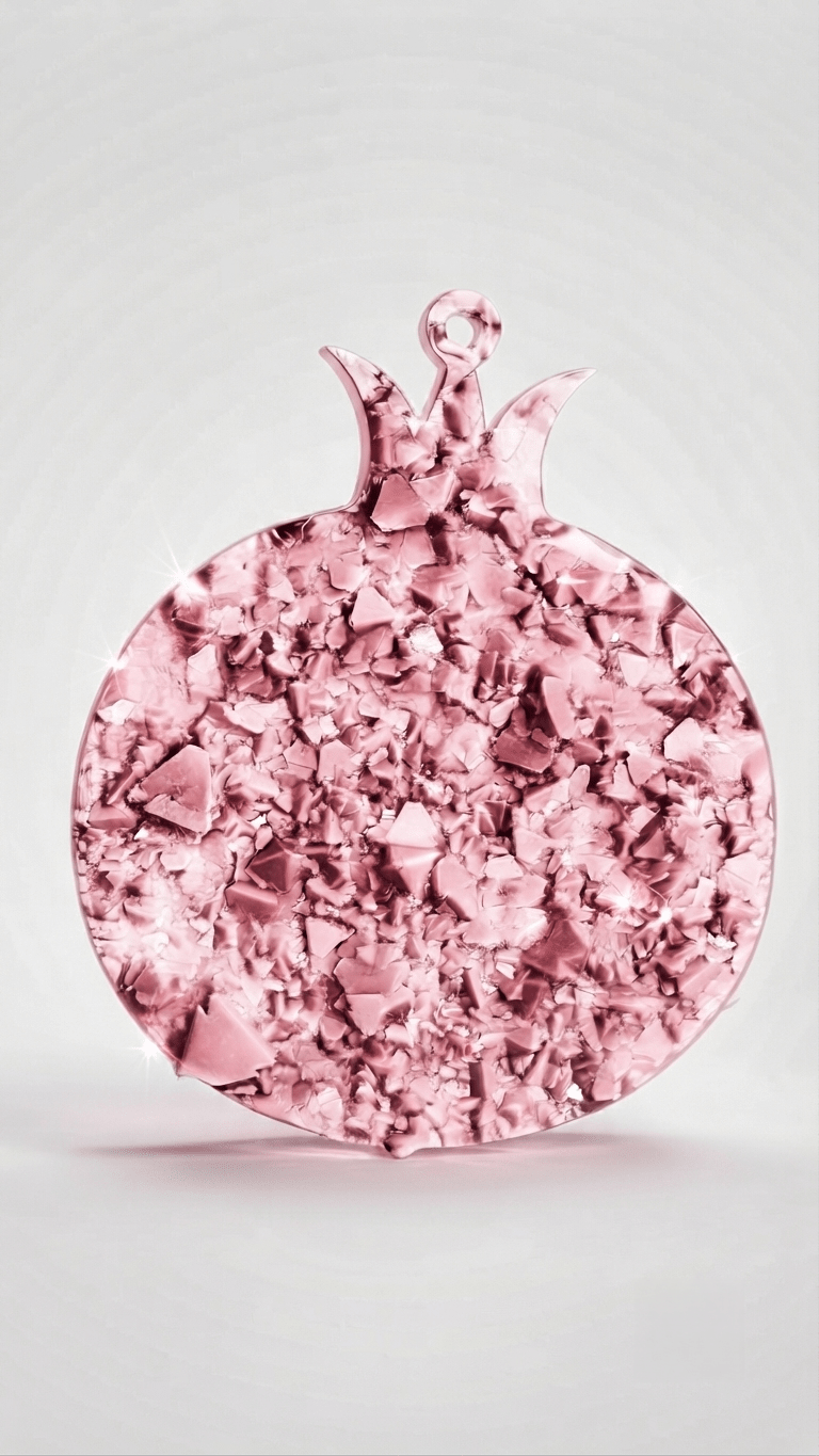 Crystal Pomegranate Silicone Mold - Ideas Decor Shop