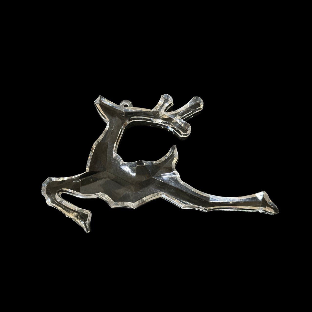 Crystal Reindeer Silicone Mold Large Faceted Ornament - Ideas Decor Shop