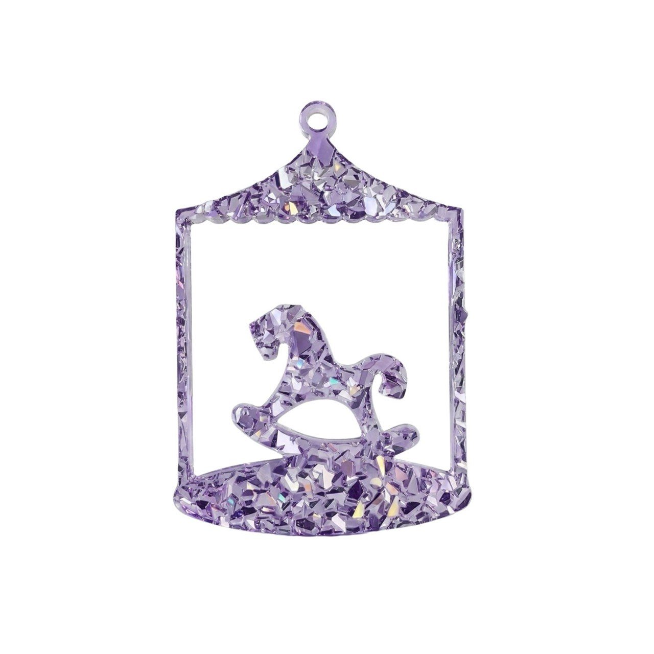 Crystal Rocking Horse Ornament Mold - Ideas Decor Shop