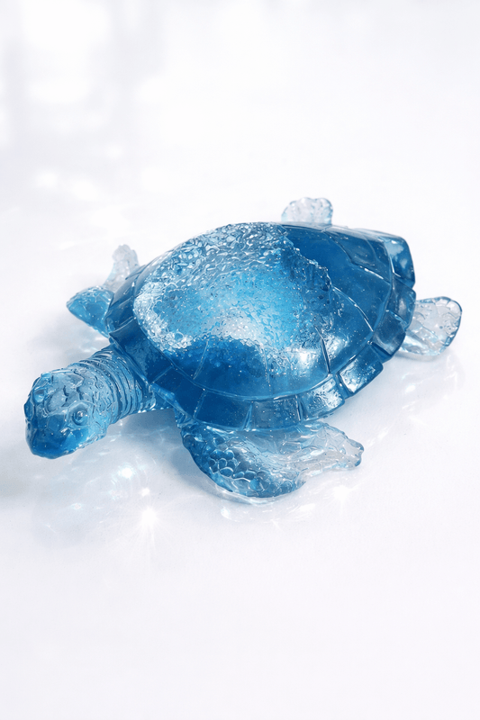Crystal Sea Turtle Resin Mold - Extra Large Geode Silicone Mold - Ideas Decor Shop