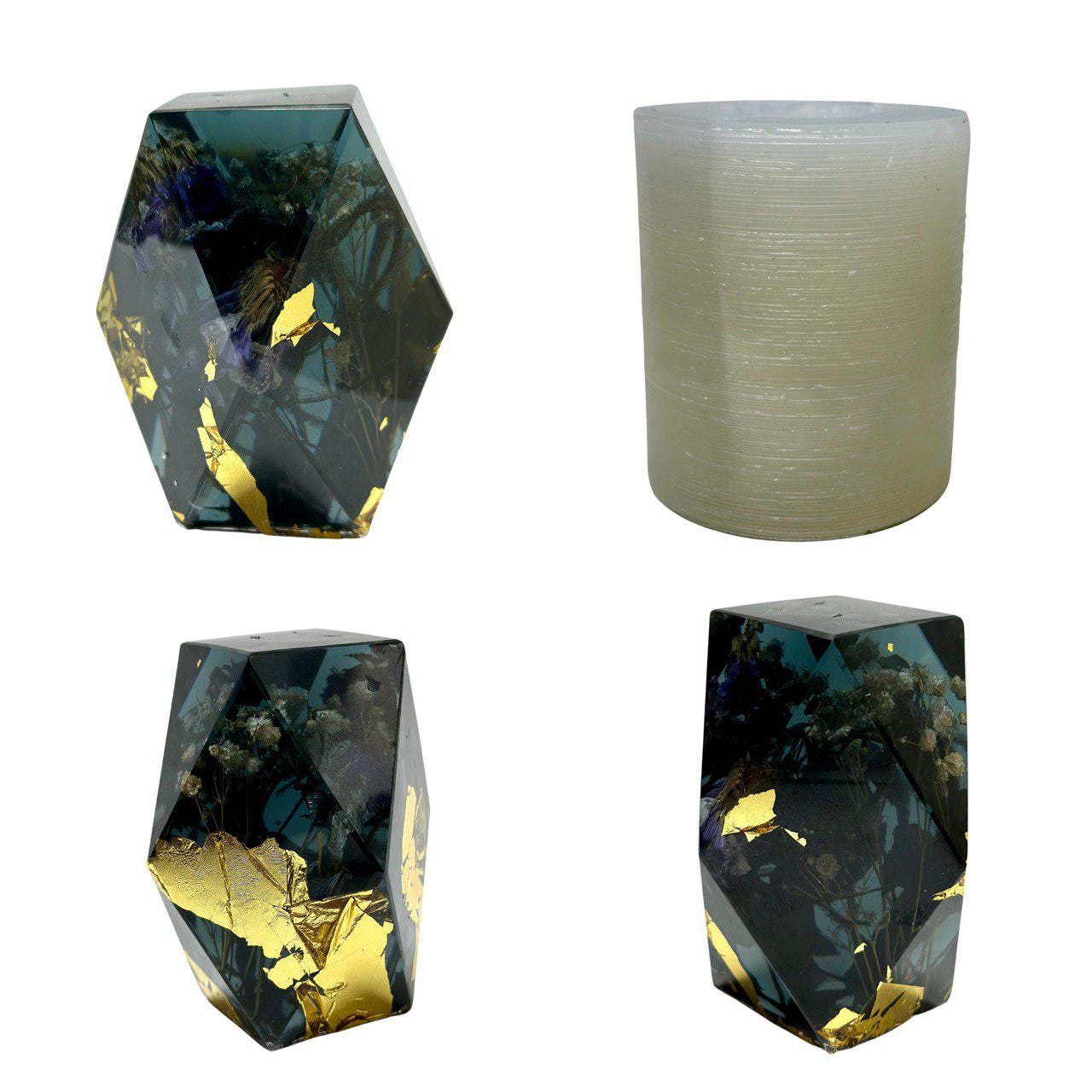 Crystal Shape Silicone Mold for DIY Resin Crafts - Candle, Soap, Resin, Gypsum Mold - Ideas Decor Shop