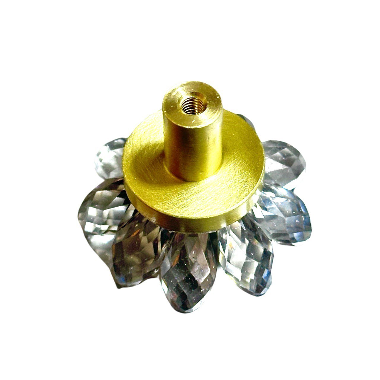 Crystal Shine Crystal Flower Silicone Mold for Drawer Handle Resin Crafts - Ideas Decor Shop