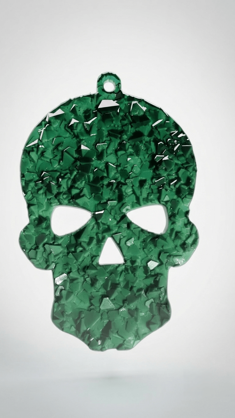 Crystal Skull Silicone Mold - Ideas Decor Shop