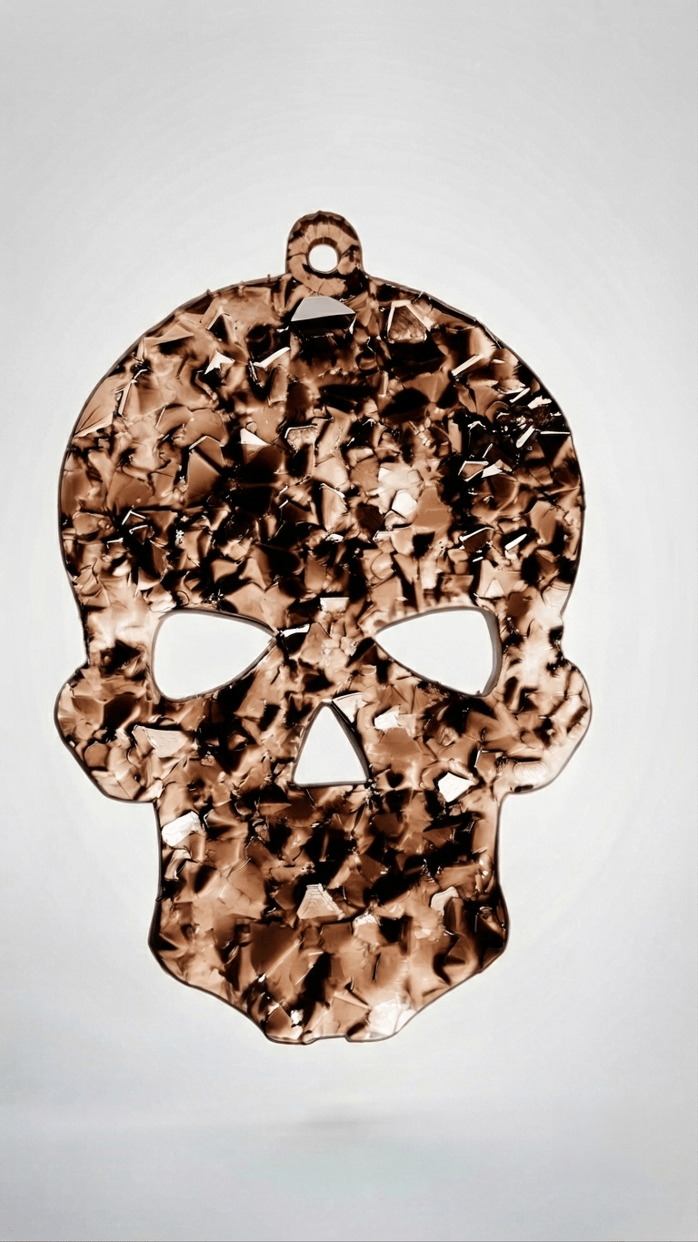 Crystal Skull Silicone Mold - Ideas Decor Shop