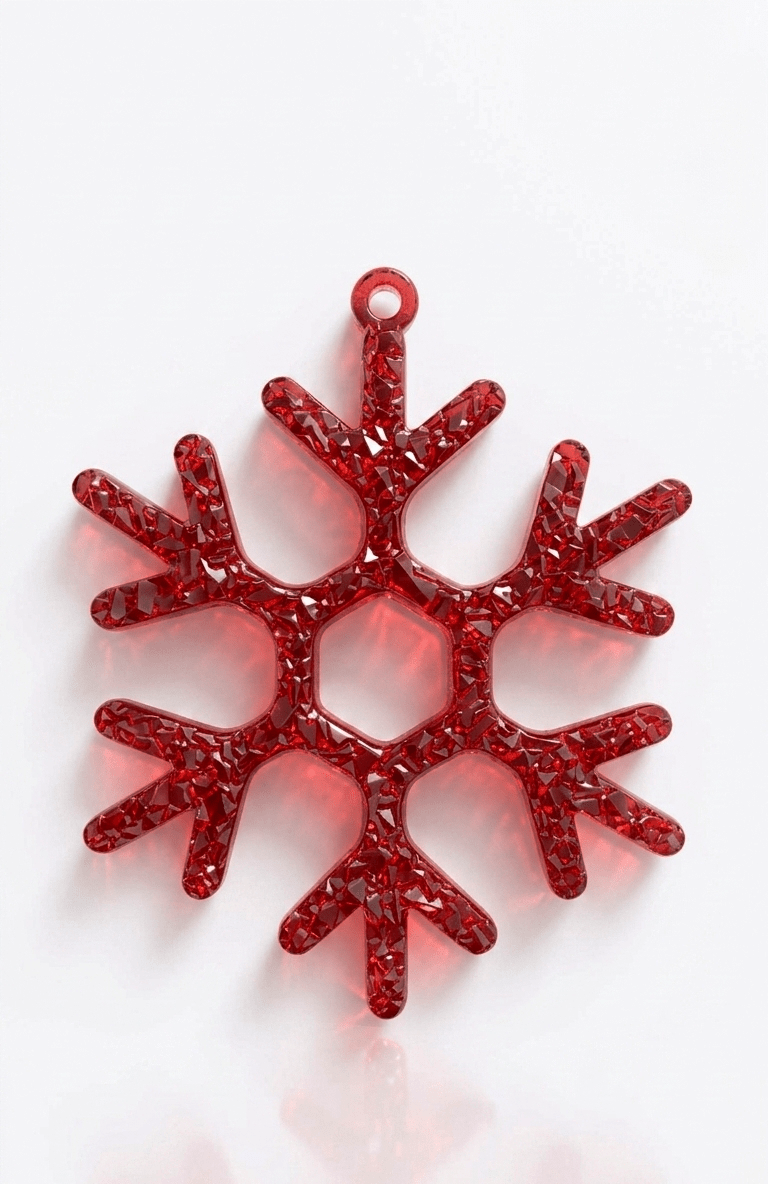 Crystal Snowflake Silicone Mold - Ideas Decor Shop