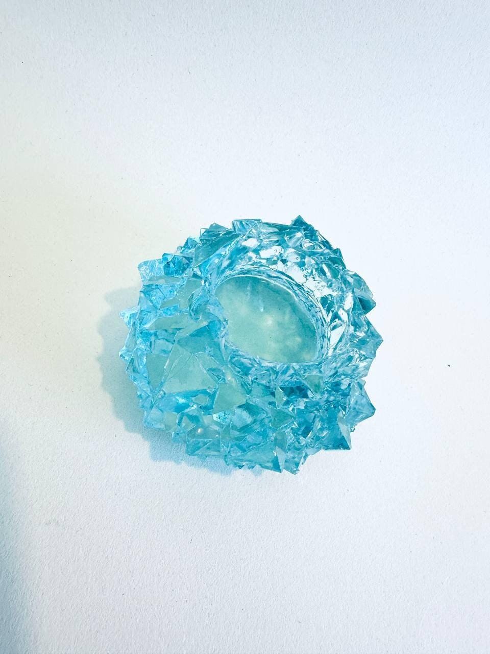 Crystal Tea Light Holder Mold for Exquisite Candleholder Creations - Handmade Decor - Ideas Decor Shop
