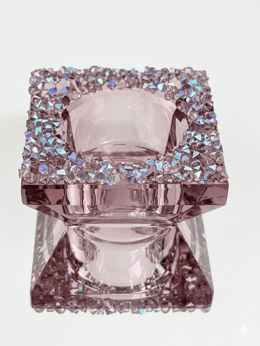 Crystal Tea Light Holder Silicone Mold for Resin Epoxy Art DIY - Ideas Decor Shop