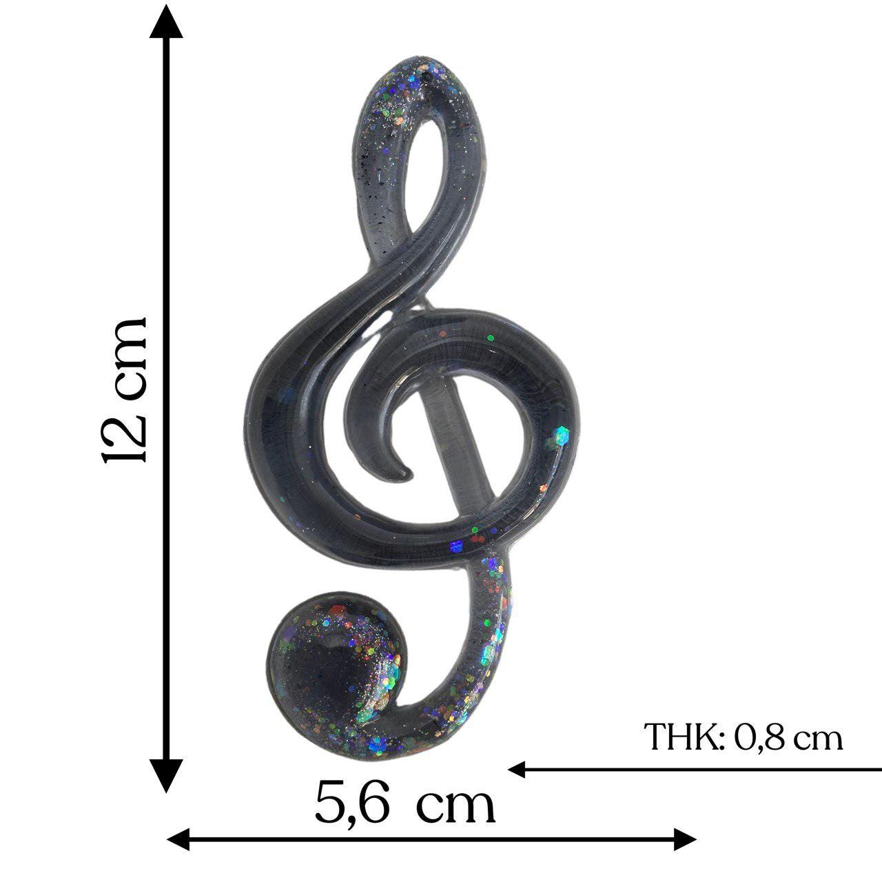 Decorative Musical Note Resin Mold – DIY Ornaments, Holiday Crafts - Ideas Decor Shop