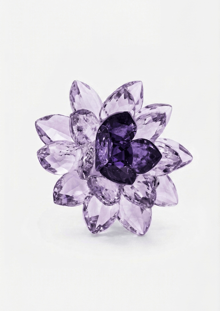 Delicate Beauty Crystal Flower Resin Mold - DIY Silicone Mold for Crafting - Ideas Decor Shop