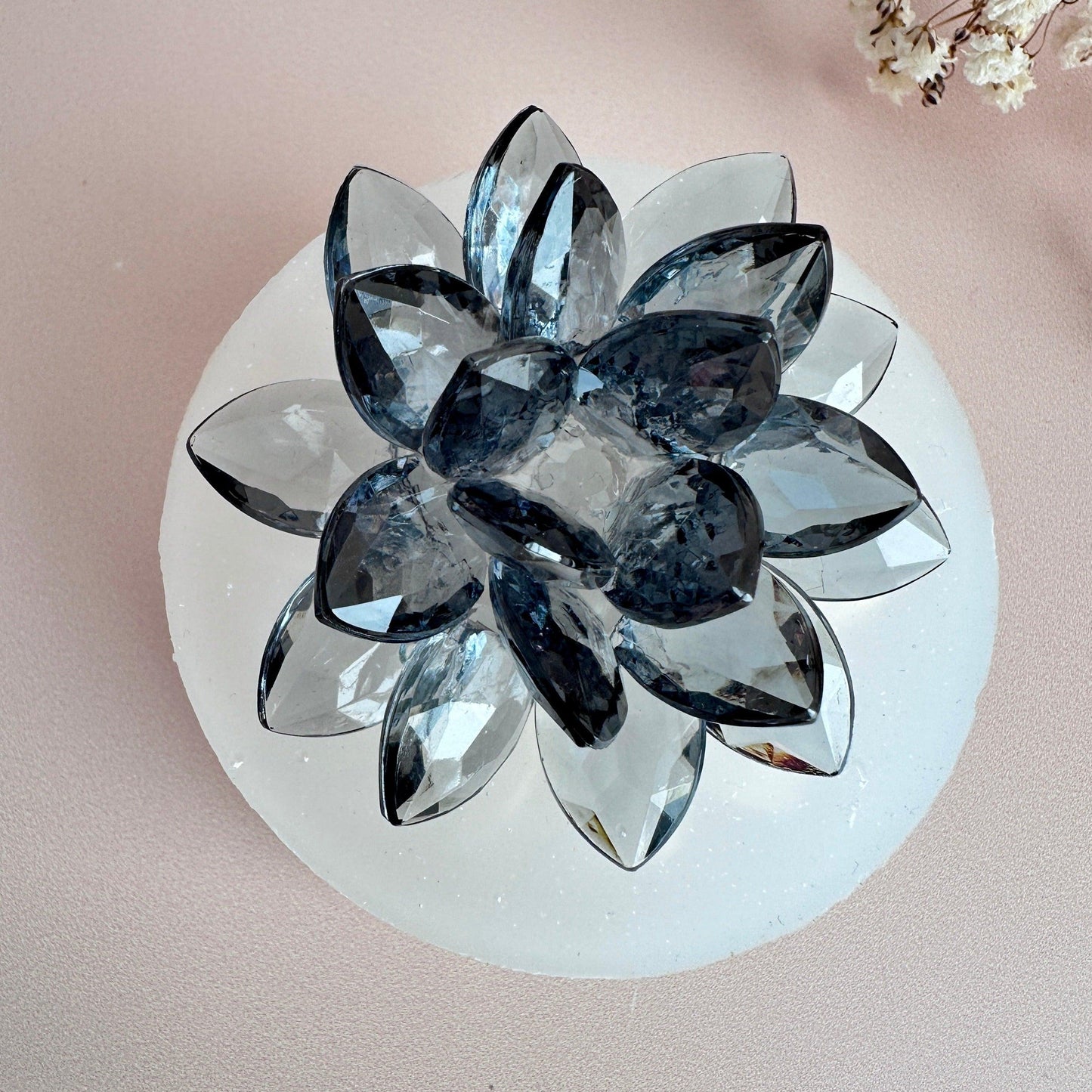 Delicate Beauty Crystal Flower Resin Mold - DIY Silicone Mold for Crafting - Ideas Decor Shop