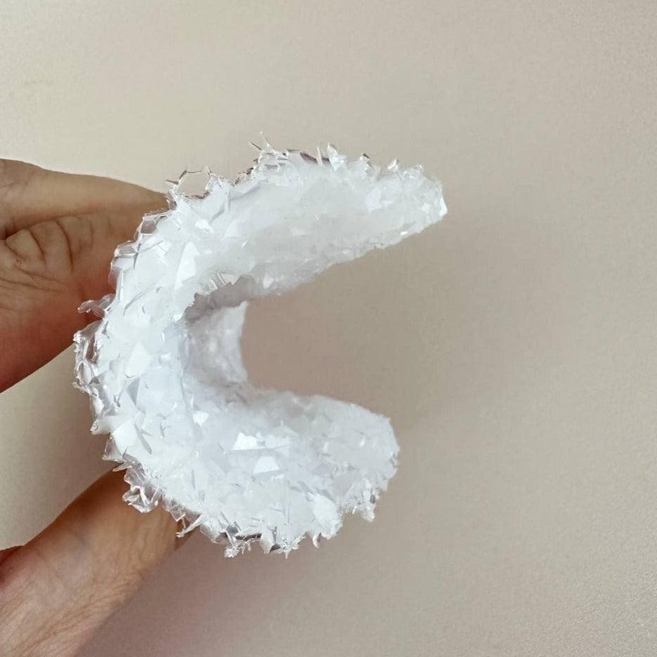 Diamond Insert Mold - Round Crystal Cluster Silicone Casting - Ideas Decor Shop