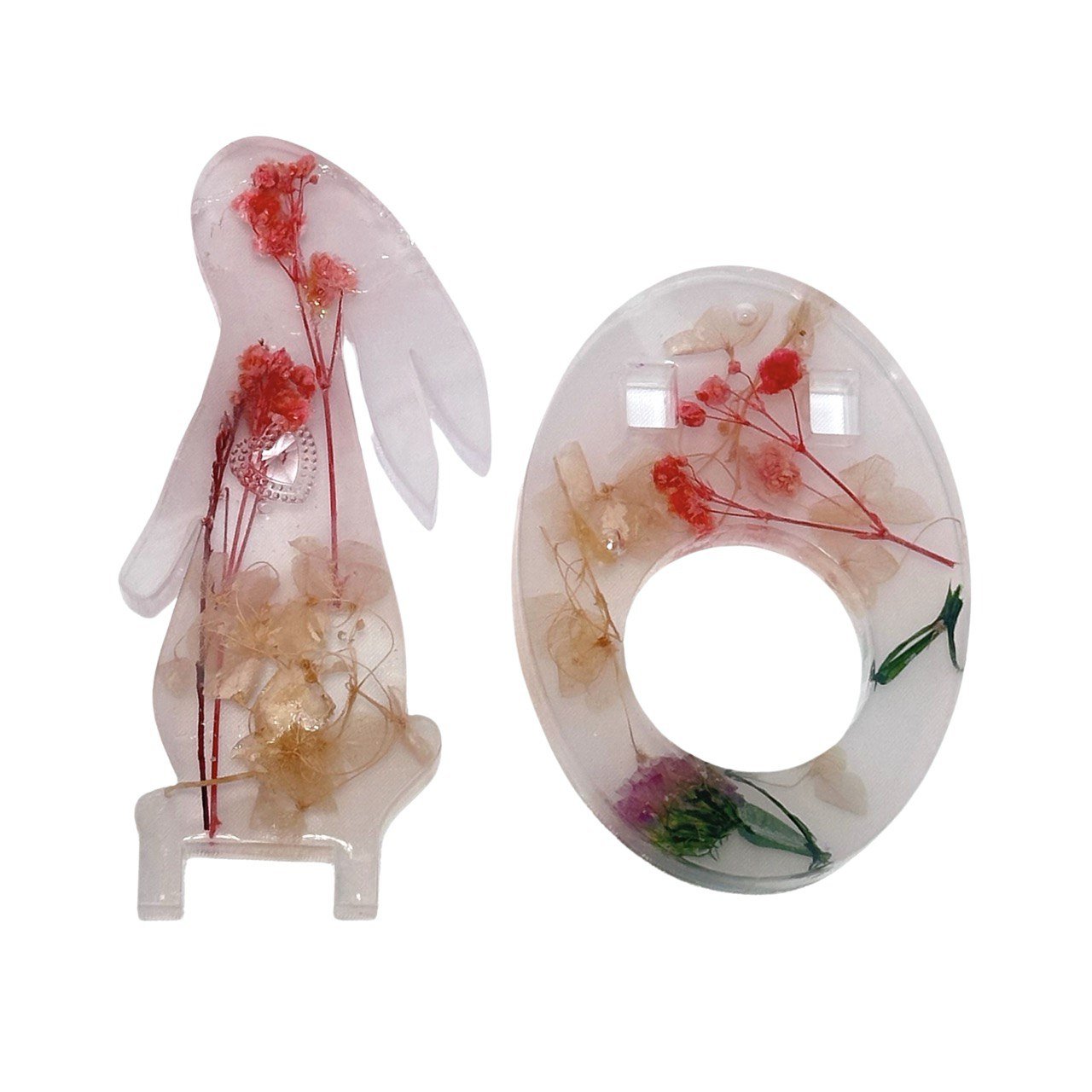 DIY Easter Bunny Egg Holder Mold - Silicone Freestanding - Ideas Decor Shop