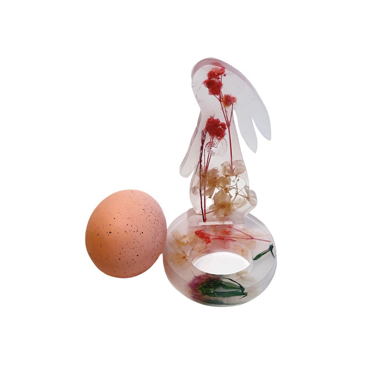 DIY Easter Bunny Egg Holder Mold - Silicone Freestanding - Ideas Decor Shop