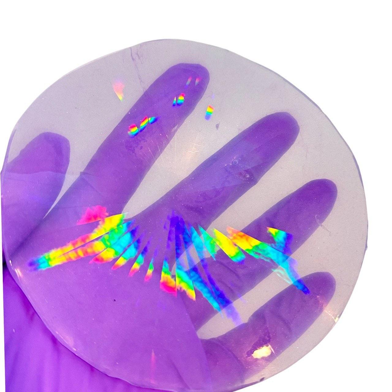 DIY Holographic Inlay Mat - Silicone Mold for Epoxy Resin, Holo Craft Tool - Ideas Decor Shop