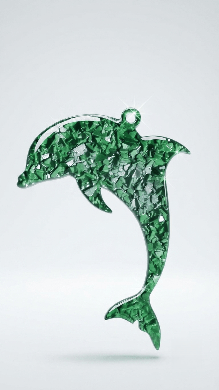 Dolphin Druzy Silicone Mold - Ideas Decor Shop
