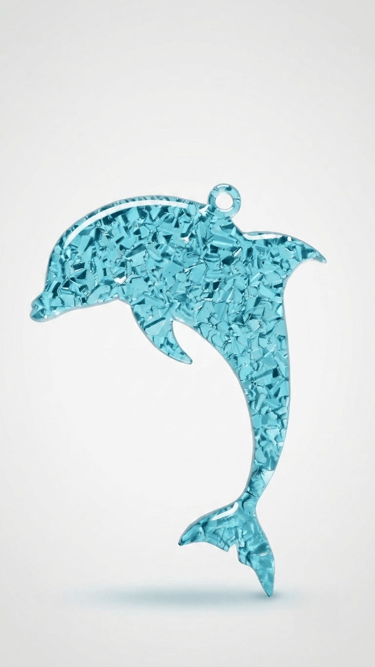 Dolphin Druzy Silicone Mold - Ideas Decor Shop
