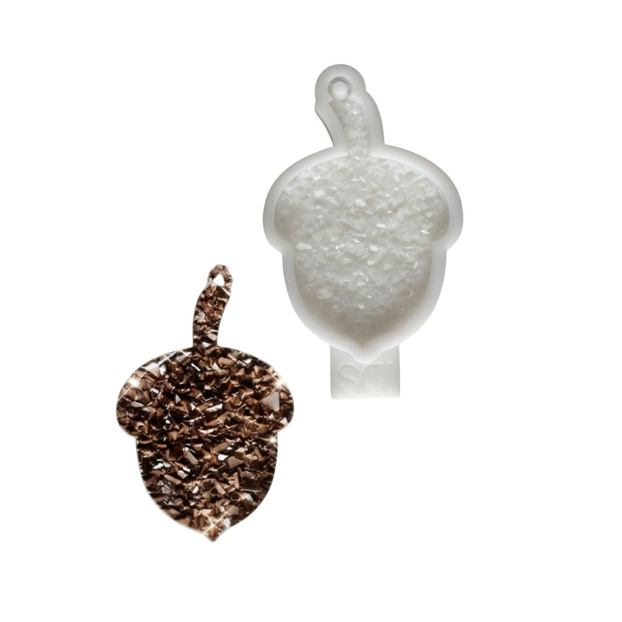Druzy Acorn Resin Mold - Ideas Decor Shop