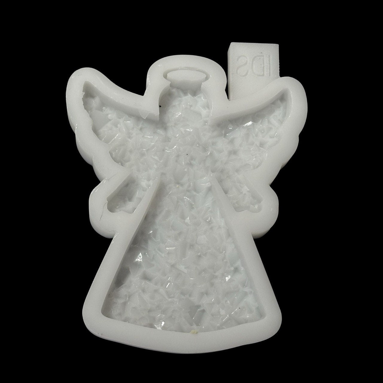 Druzy Crystal Angel Ornament Mold - Ideas Decor Shop