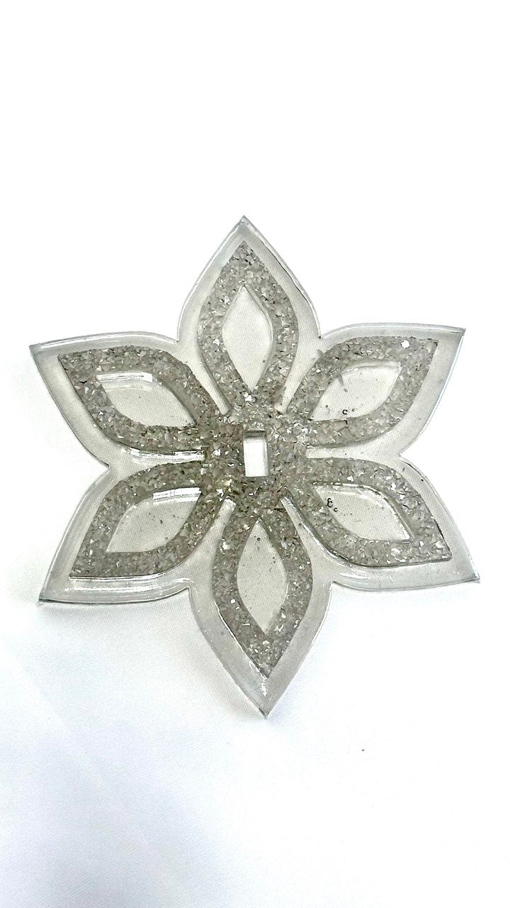 Druzy Crystal Flower Stand Silicone Mold - Ideas Decor Shop