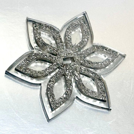 Druzy Crystal Flower Stand Silicone Mold - Ideas Decor Shop