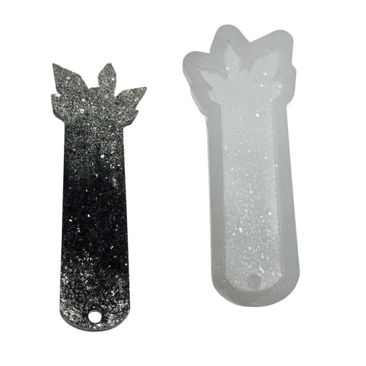 Druzy Crystal Resin Bookmark Silicone Mold - DIY Craft Supply - Ideas Decor Shop