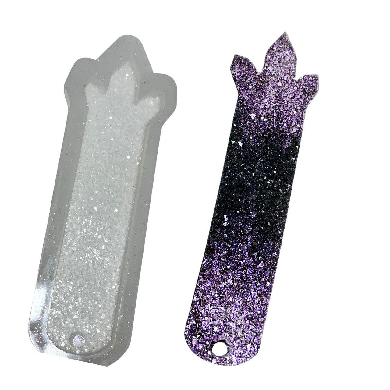Druzy Crystal Silicone Mold for Resin Bookmarks and DIY Crafts - Ideas Decor Shop