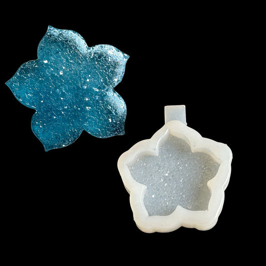 Druzy Flower Silicone Mold - Ideas Decor Shop
