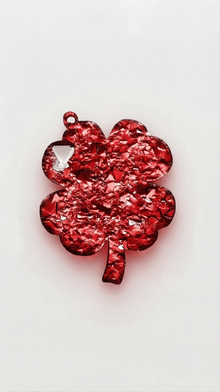 Druzy Four-Leaf Clover Resin Mold - Ideas Decor Shop