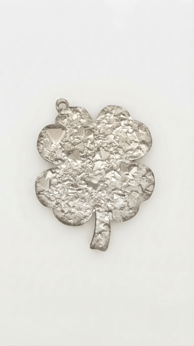 Druzy Four-Leaf Clover Resin Mold - Ideas Decor Shop