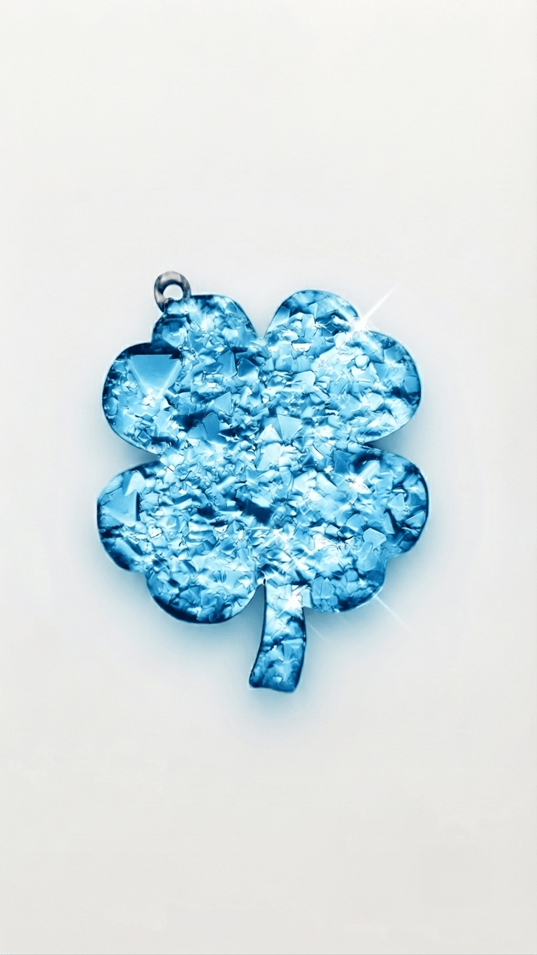 Druzy Four-Leaf Clover Resin Mold - Ideas Decor Shop
