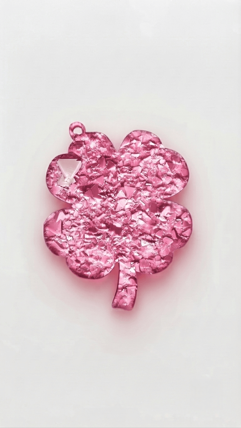 Druzy Four-Leaf Clover Resin Mold - Ideas Decor Shop