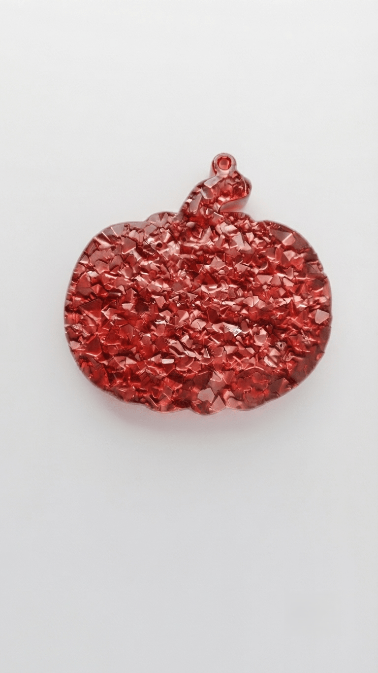Druzy Pumpkin Resin Mold - Ideas Decor Shop
