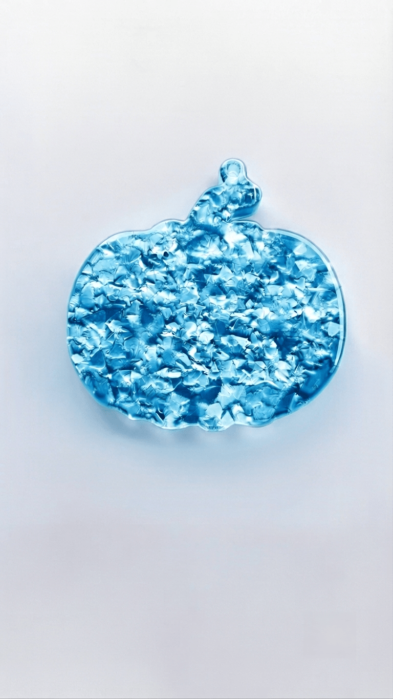 Druzy Pumpkin Resin Mold - Ideas Decor Shop