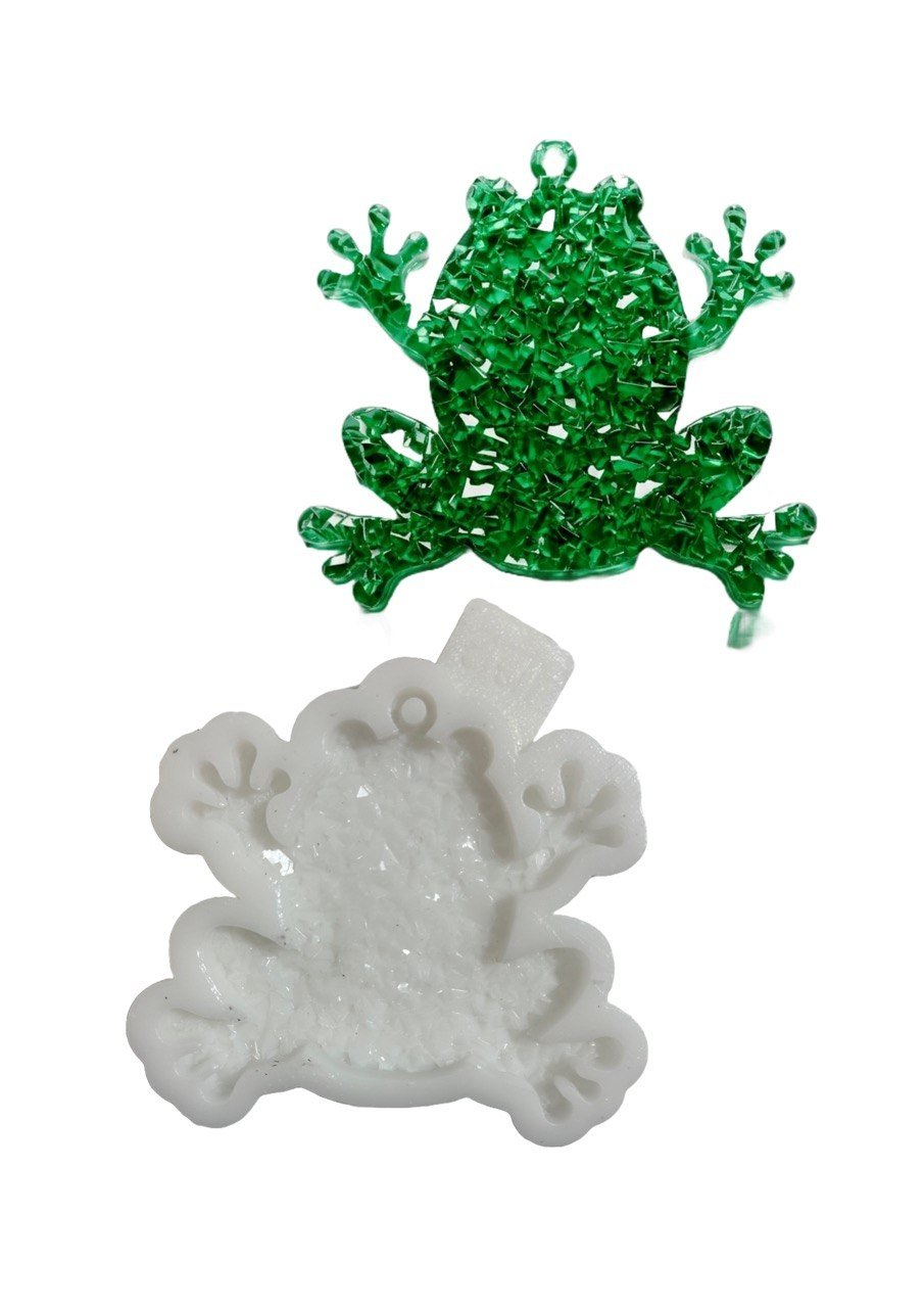 Druzy Silicone Mold Frog Pendant - Ideas Decor Shop