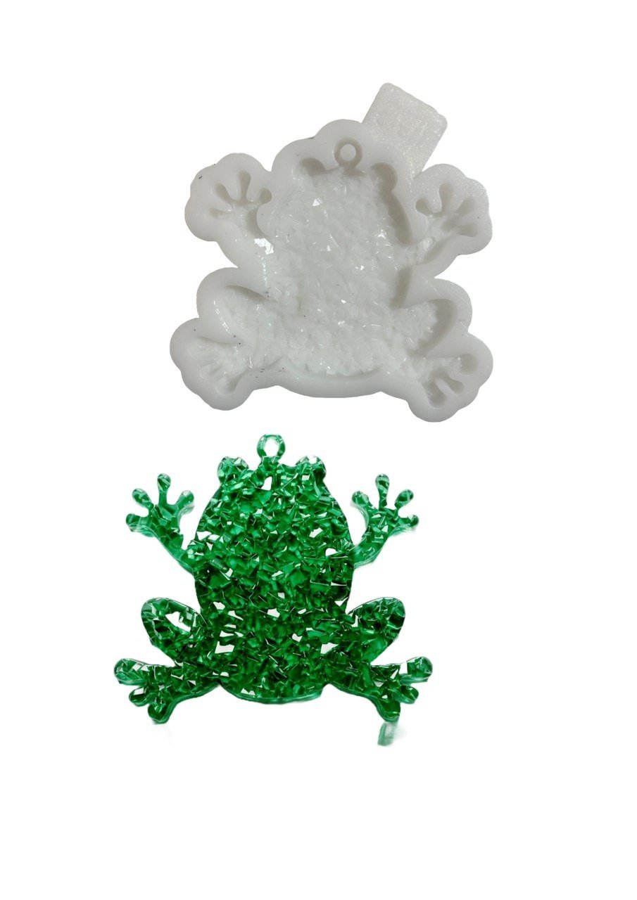Druzy Silicone Mold Frog Pendant - Ideas Decor Shop