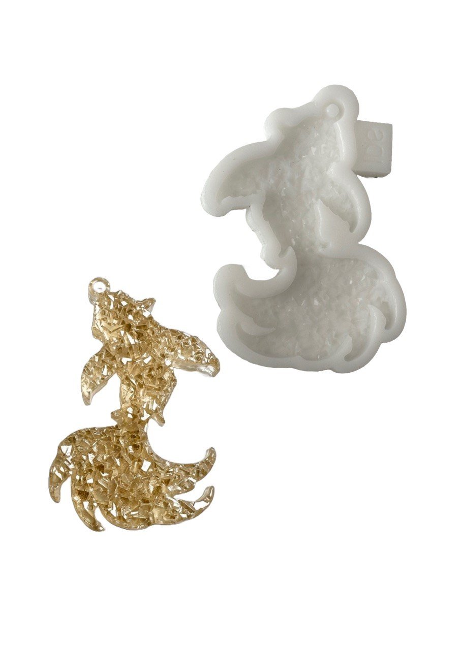 Druzy Silicone Mold Goldfish - Ideas Decor Shop