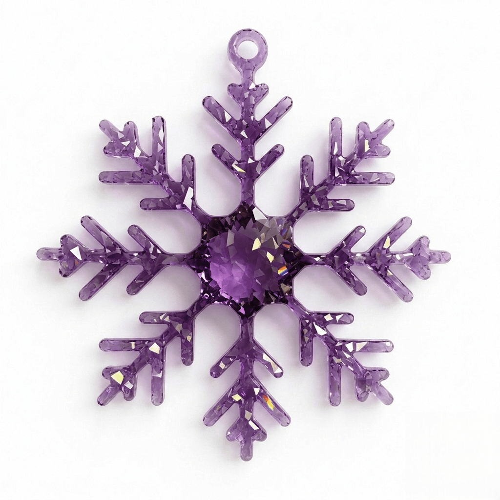 Druzy Snowflake Silicone Mold - Ideas Decor Shop