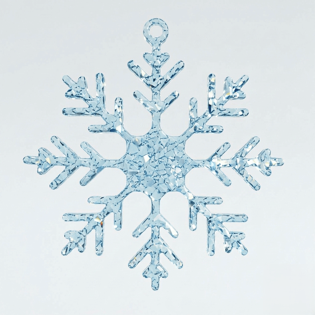 Druzy Snowflake Silicone Mold - Ideas Decor Shop