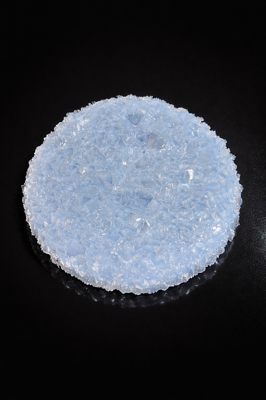 Crystal Edge Round Little Insert Druzy Silicone Mold – Wedding Tray, Candle Holder - Ideas Decor Shop