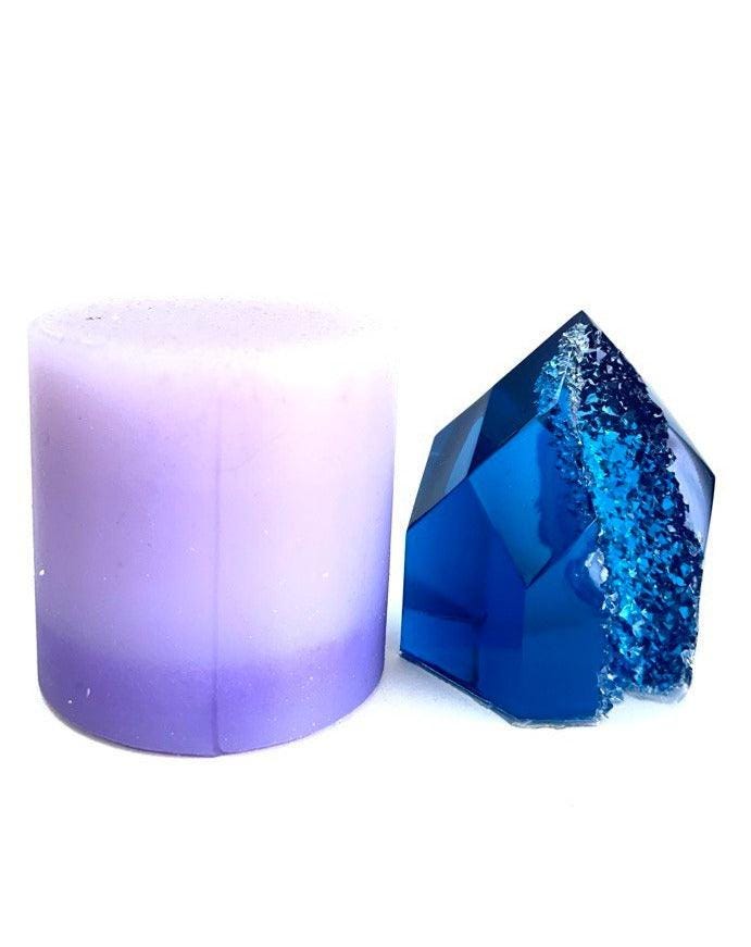 Durable Geode Crystal Silicone Mold for Resin and Candle Making - Ideas Decor Shop