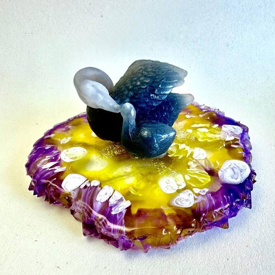Elegant Swan Silicone Mold for Resin, Epoxy, and Craft Creations - Ideas Decor Shop