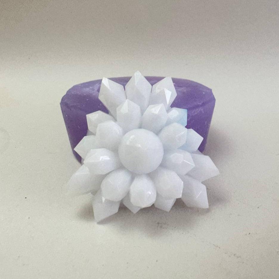 Exquisite Crystal Flower Resin Silicone Mold – Create Stunning Floral Art - Ideas Decor Shop