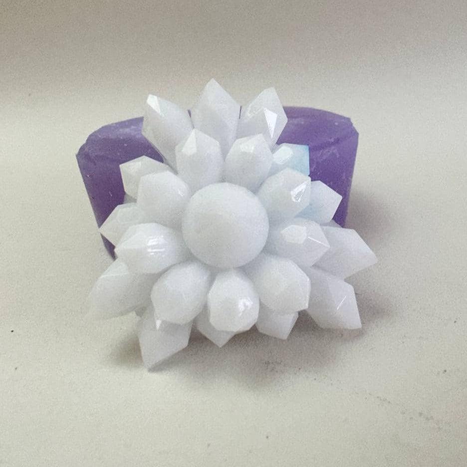 Exquisite Crystal Flower Resin Silicone Mold – Create Stunning Floral Art - Ideas Decor Shop