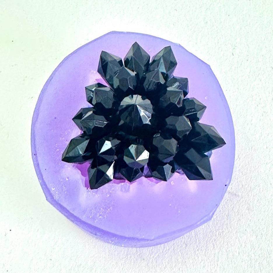Exquisite Crystal Flower Resin Silicone Mold – Create Stunning Floral Art - Ideas Decor Shop