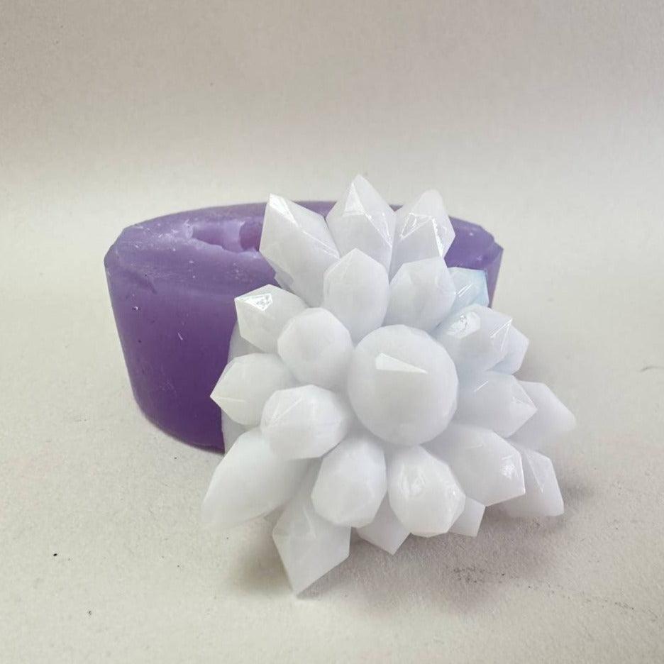Exquisite Crystal Flower Resin Silicone Mold – Create Stunning Floral Art - Ideas Decor Shop