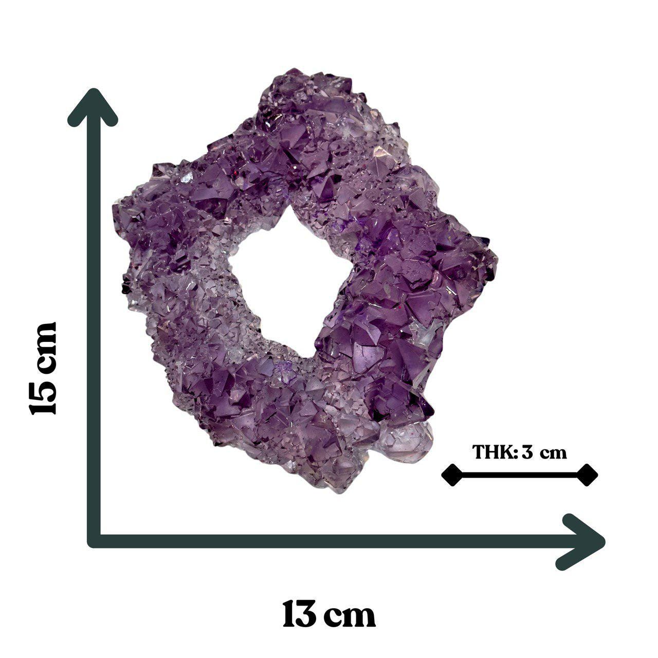 Extra Large Crystal Cluster Design with 3 Bonus Crystals - Ideas Decor Shop