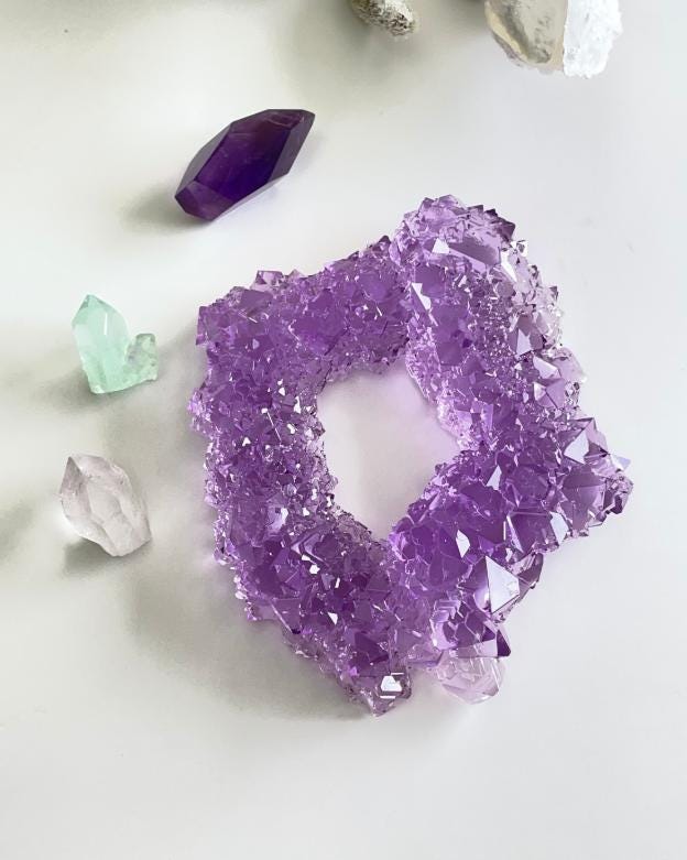 Extra Large Crystal Cluster Design with 3 Bonus Crystals - Ideas Decor Shop